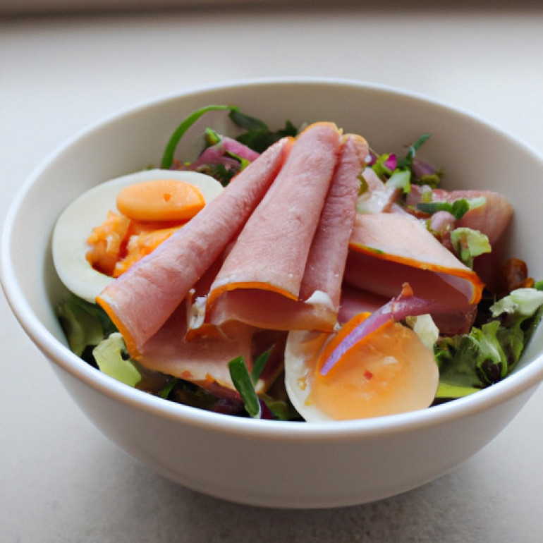 Savory Ham and Egg Salad: A Delicious Twist!