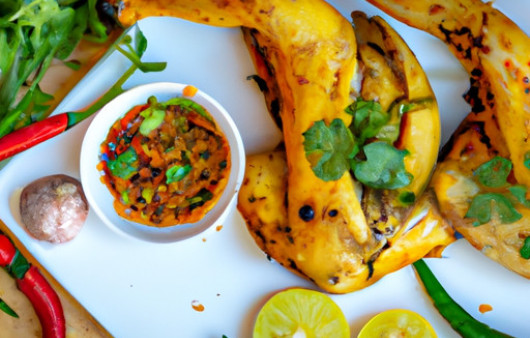 Savory Spiced Chicken with Zhug Sauce: A Flavorful Twist