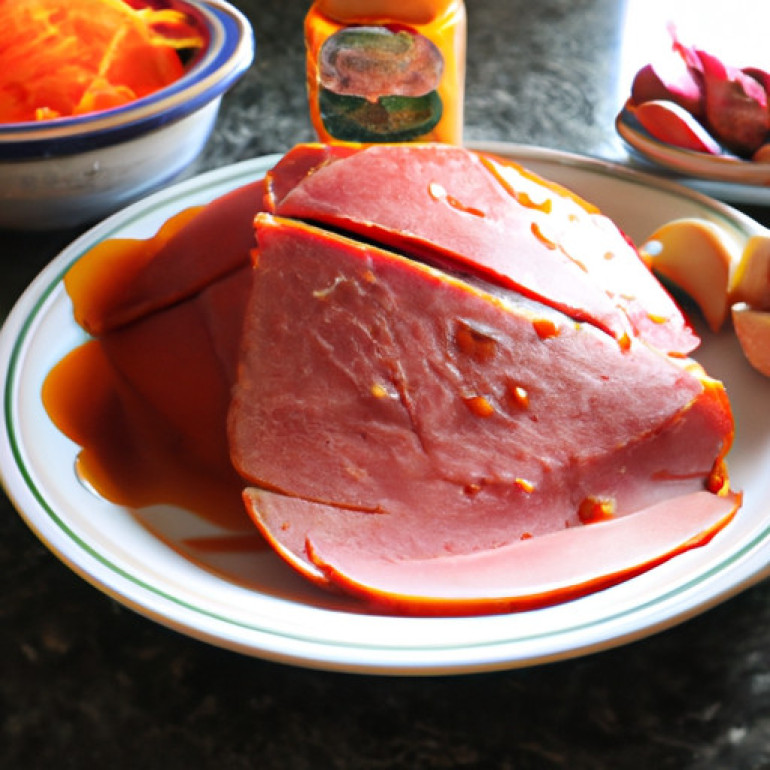 Savory Instant Pot Honey Sriracha Glazed Ham Recipe