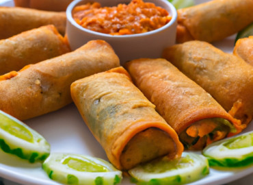 Savory Pickle-Stuffed Egg Rolls: A Tasty Twist!