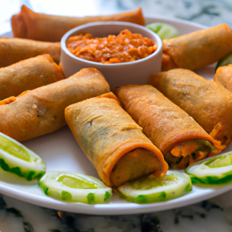 Savory Pickle-Stuffed Egg Rolls: A Tasty Twist!