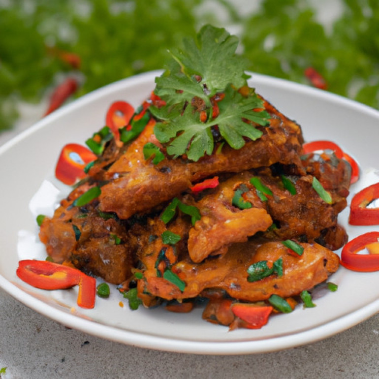 Spicy Chicken Thighs Stir-Fried to Perfection