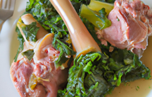 Savory Collard Greens & Smoky Ham Hocks Recipe: A Flavorful Twist!