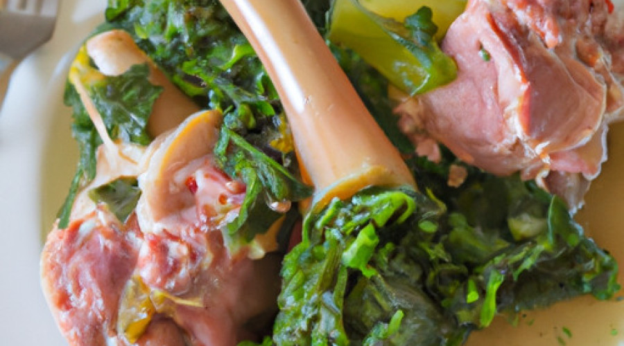 Savory Collard Greens & Smoky Ham Hocks Recipe: A Flavorful Twist!