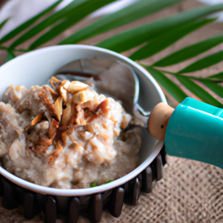 Heavenly Coconut Steel-Cut Oats in the Slow Cooker