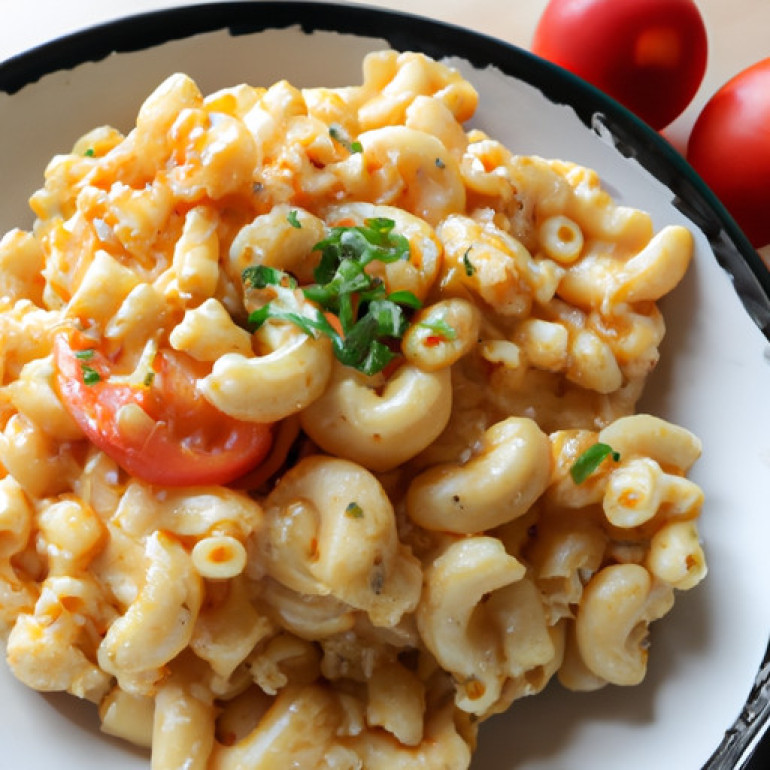 Ultimate Spicy Tomato Mac and Cheese Recipe
