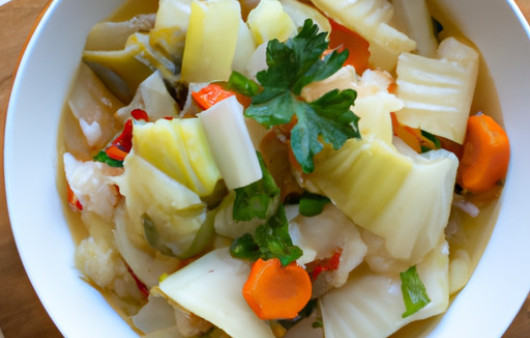 Savory Instant Pot Veggie Cabbage Soup Recipe