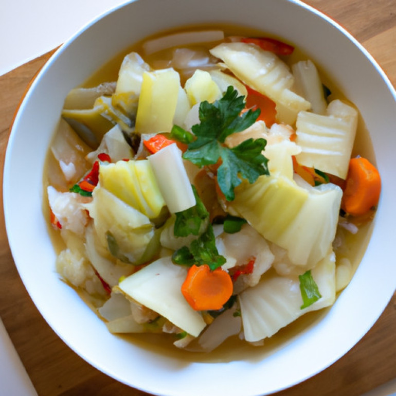 Savory Instant Pot Veggie Cabbage Soup Recipe