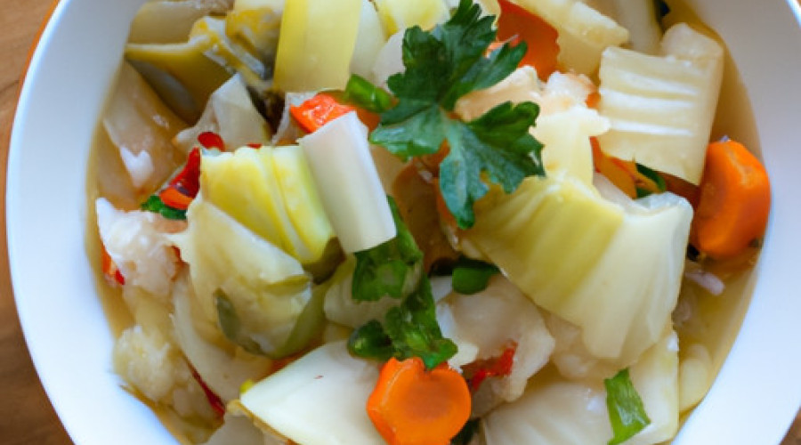 Savory Instant Pot Veggie Cabbage Soup Recipe