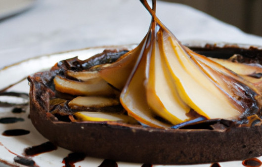 Decadent Chocolate Pear Tart: A Scrumptious Dessert Recipe