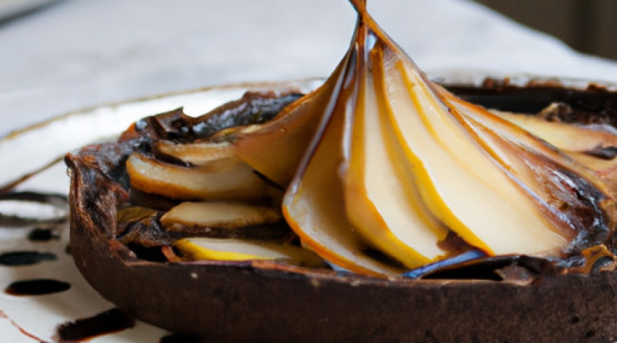 Decadent Chocolate Pear Tart: A Scrumptious Dessert Recipe