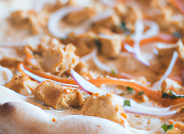 Savory Buffalo Chicken Flatbread Pizza Recipe