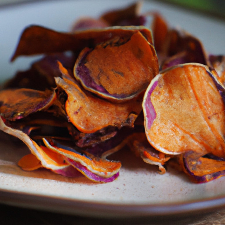 Crispy Sweet Potato Chips Recipe