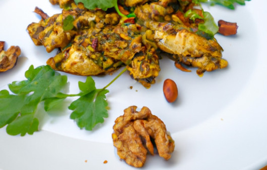 Savory Chicken and Peanut Herb Delight