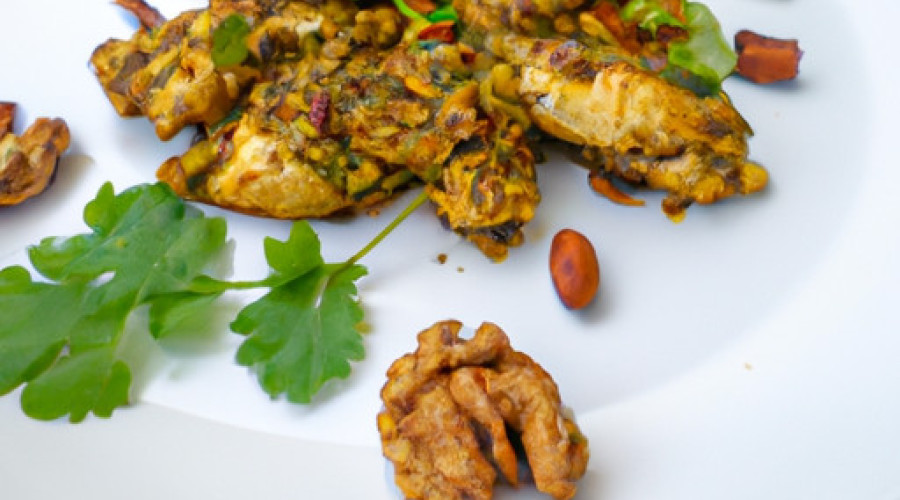 Savory Chicken and Peanut Herb Delight