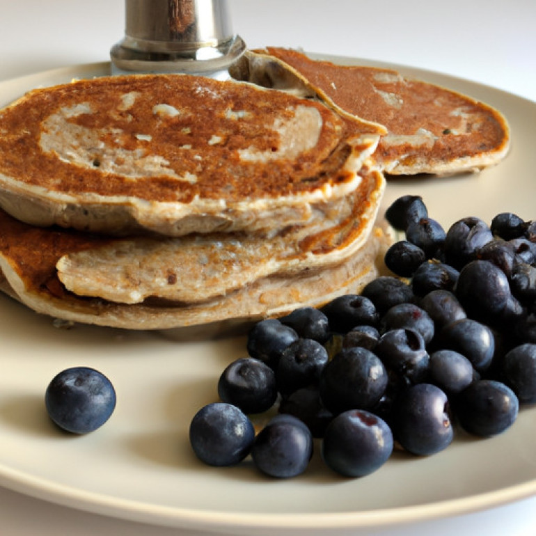 Flavorful Whole Wheat Blueberry Pancakes Made Easy
