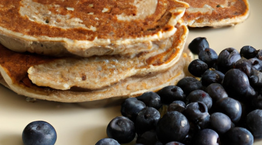 Flavorful Whole Wheat Blueberry Pancakes Made Easy