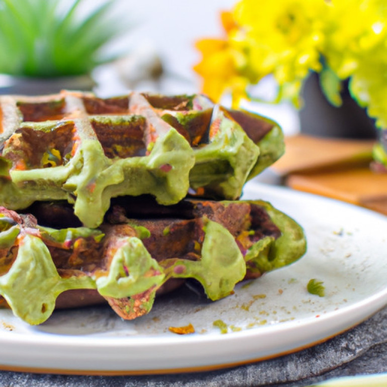 Vibrant Green Waffles: A Fresh Twist on a Classic Breakfast Favorite