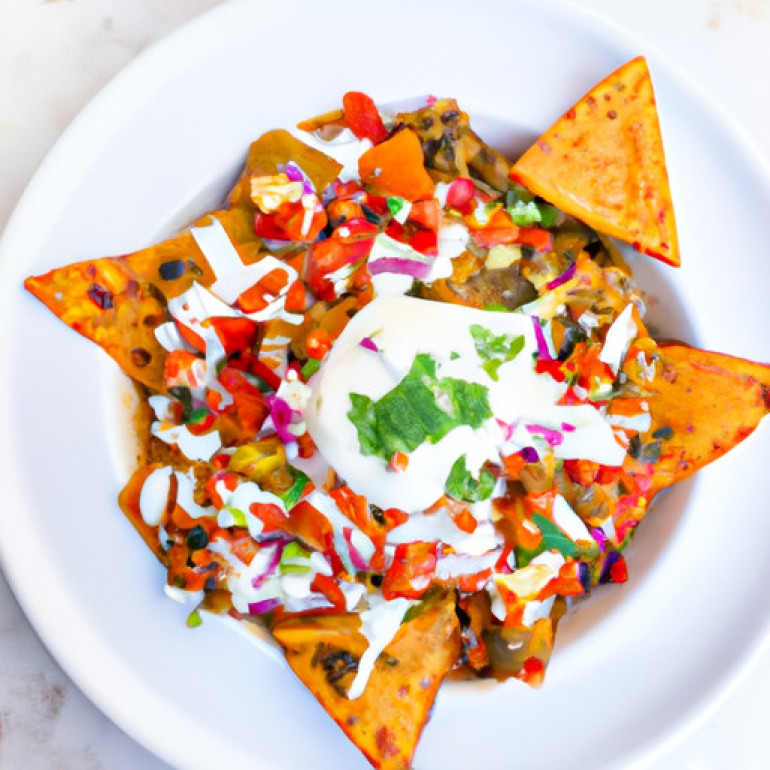 Ultimate Vegan Cheesy Nachos Recipe