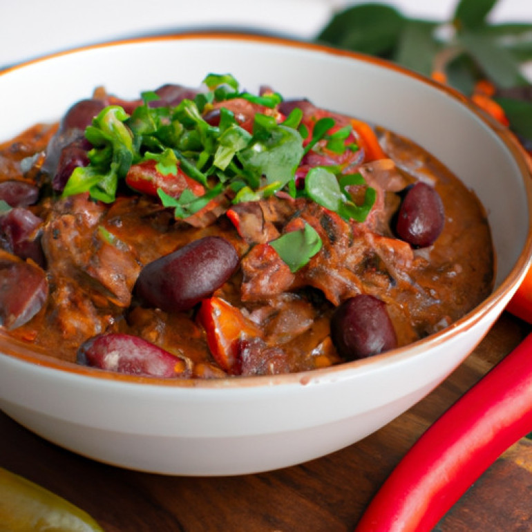 Hearty Slow-Cooked Beef Chili Recipe