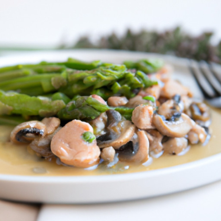 Rustic Asparagus Delight - A Simple & Flavorful Treat