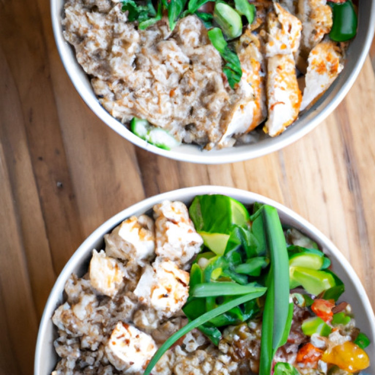 Savory Chicken Quinoa Veggie Bowls: A Delicious One-Bowl Meal