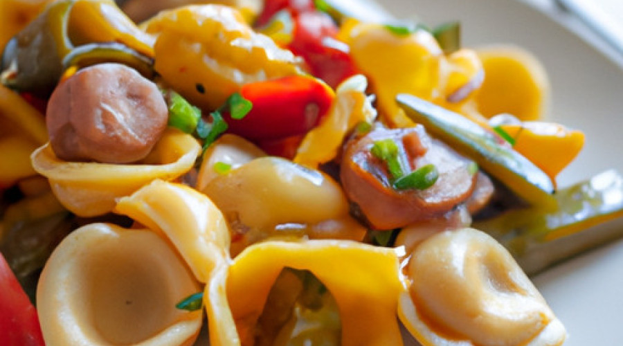 Savory Orecchiette with Fennel, Sausage, and Sweet Peppers Delight