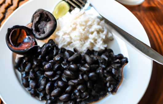 Savory Coconut-Infused Black Bean Delight
