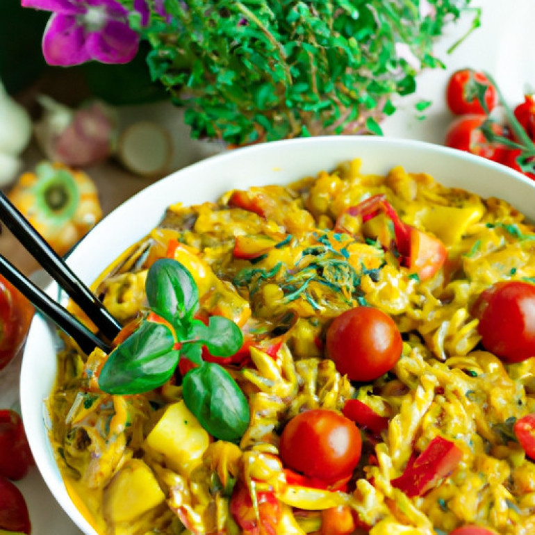 Ultimate Vegan Coconut Curry Pasta: One-Pot Delight!