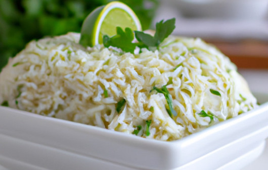 Lively Lime-Cilantro Rice in a Flash