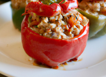 Savory Turkey-Stuffed Peppers: A Delicious Twist!