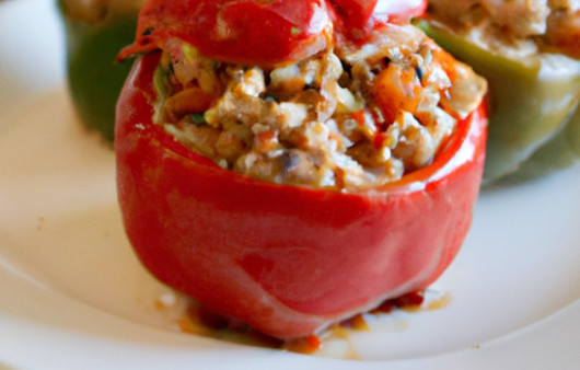 Savory Turkey-Stuffed Peppers: A Delicious Twist!