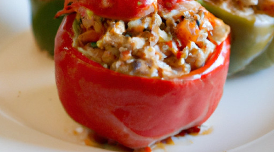 Savory Turkey-Stuffed Peppers: A Delicious Twist!