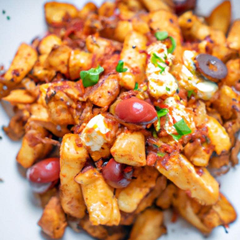 Savory Greek Fries with a Crispy Twist
