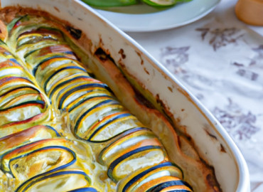 Savory Zucchini and Feta Bake: A Delicious Twist