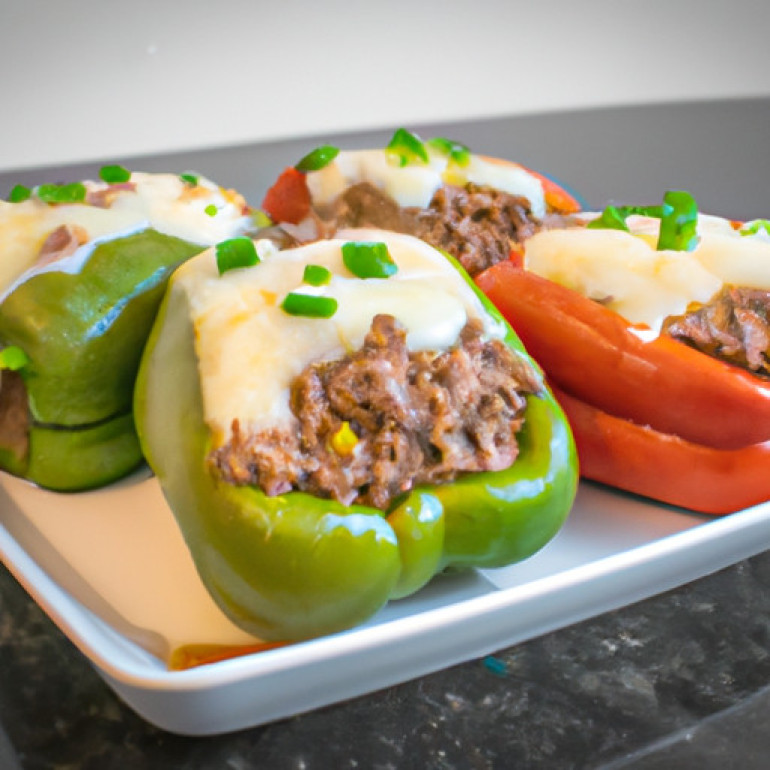 Ultimate Philly Cheesesteak Stuffed Peppers Recipe for Instant Pot