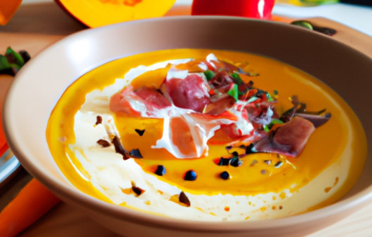 Hearty Pumpkin and Ham Soup: A Tantalizing Fall Delight!