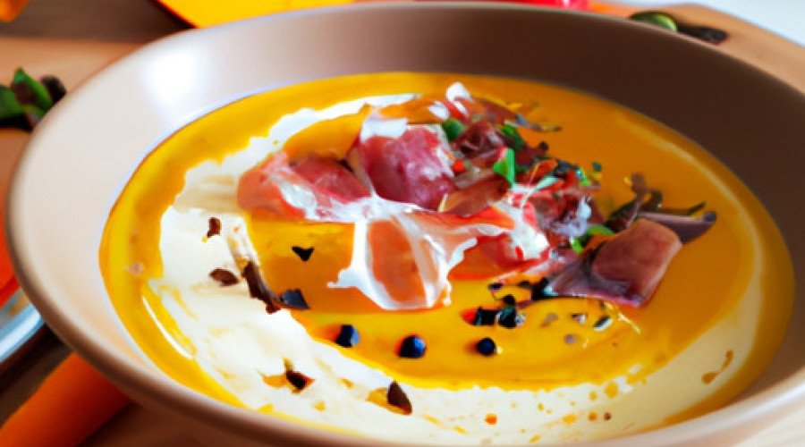 Hearty Pumpkin and Ham Soup: A Tantalizing Fall Delight!