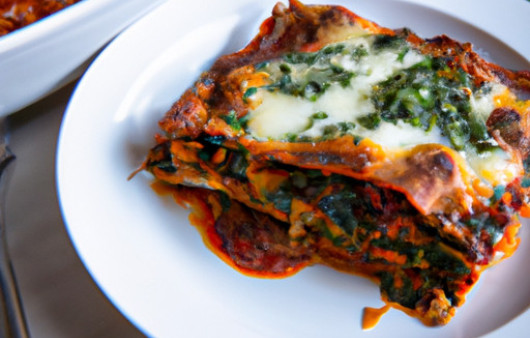 Savory Roasted Veggie and Kale Pasta Bake