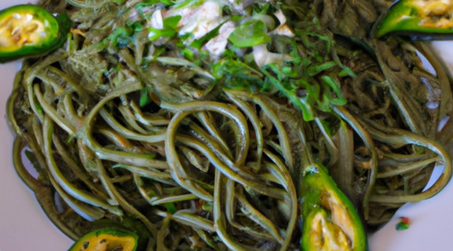 Zesty Green Pasta from Mexico
