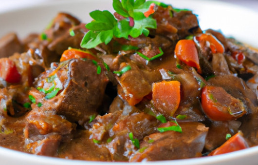 Savory Peppered Pork Stew: Slow-Cooked to Perfection!