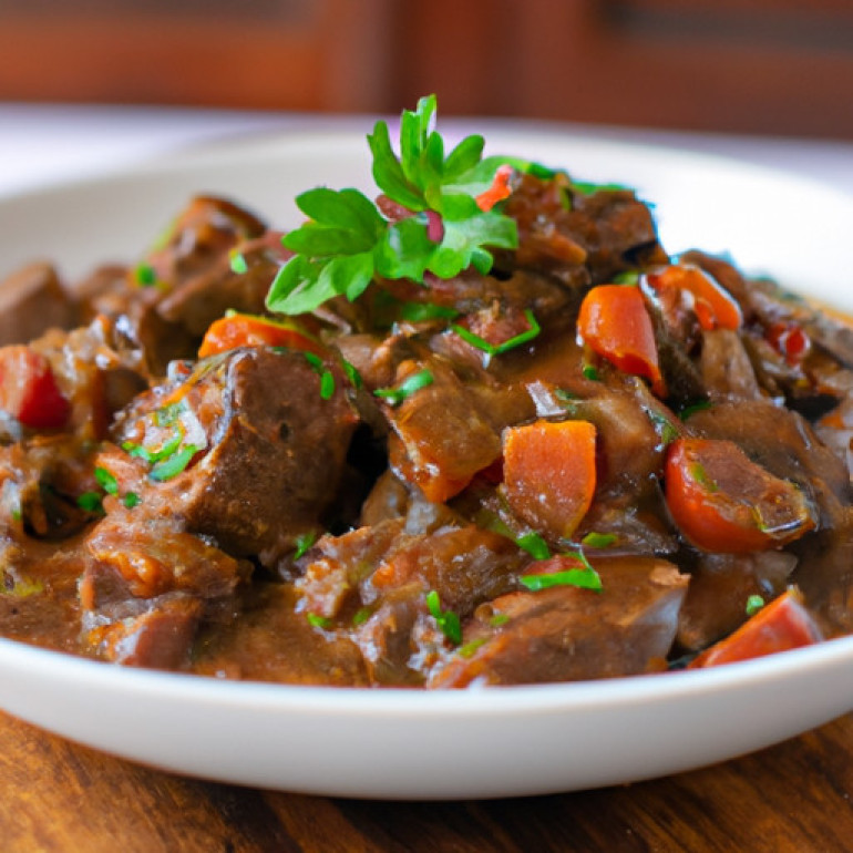 Savory Peppered Pork Stew: Slow-Cooked to Perfection!