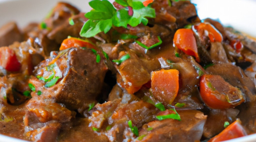 Savory Peppered Pork Stew: Slow-Cooked to Perfection!