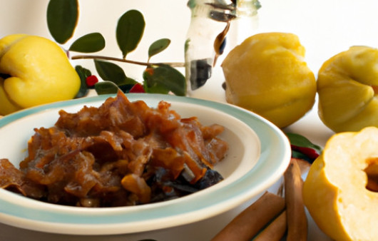 Scrumptious Quince and Cinnamon Delight