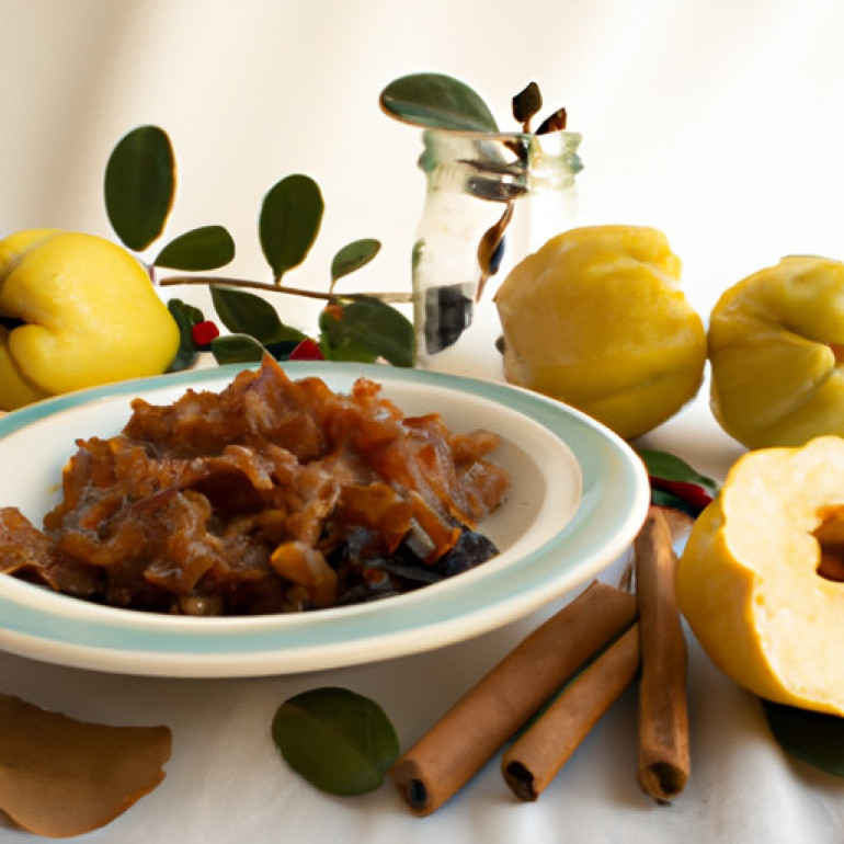 Scrumptious Quince and Cinnamon Delight