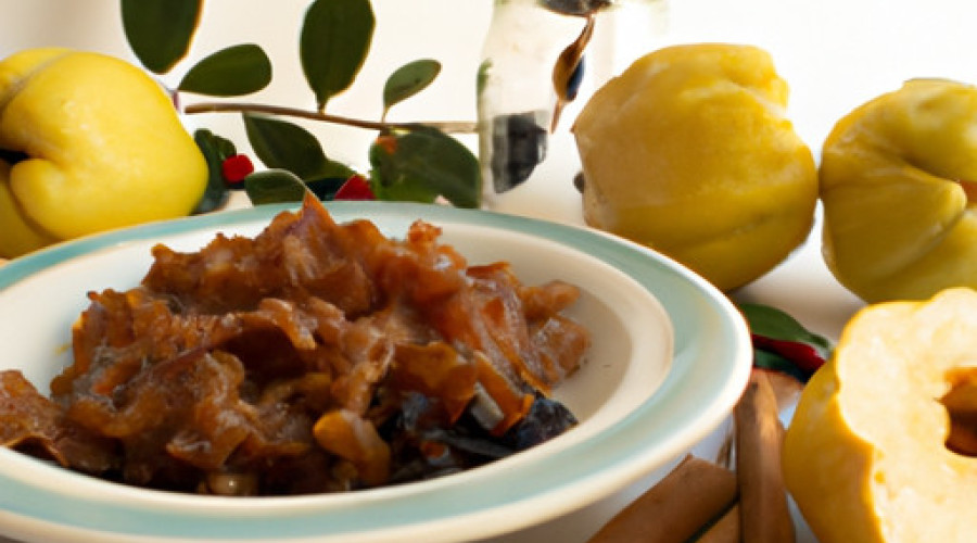 Scrumptious Quince and Cinnamon Delight