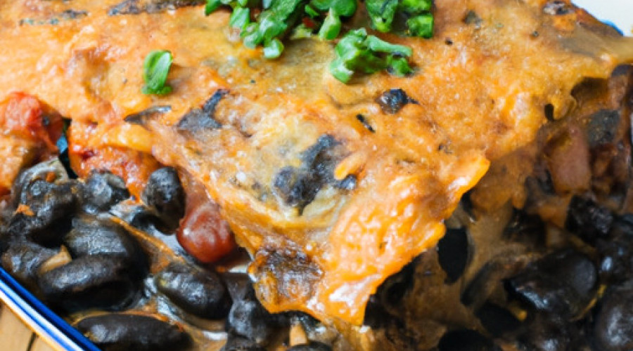 Savory Black Bean Tamale Casserole Recipe
