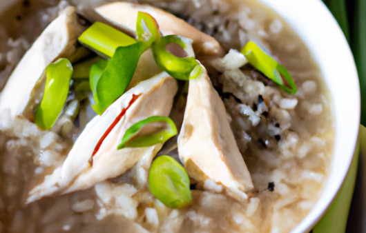 Savory Wild Rice Chicken Soup with Leeks: A Hearty Delight