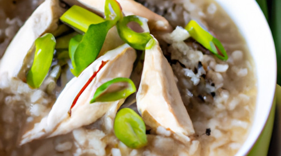 Savory Wild Rice Chicken Soup with Leeks: A Hearty Delight