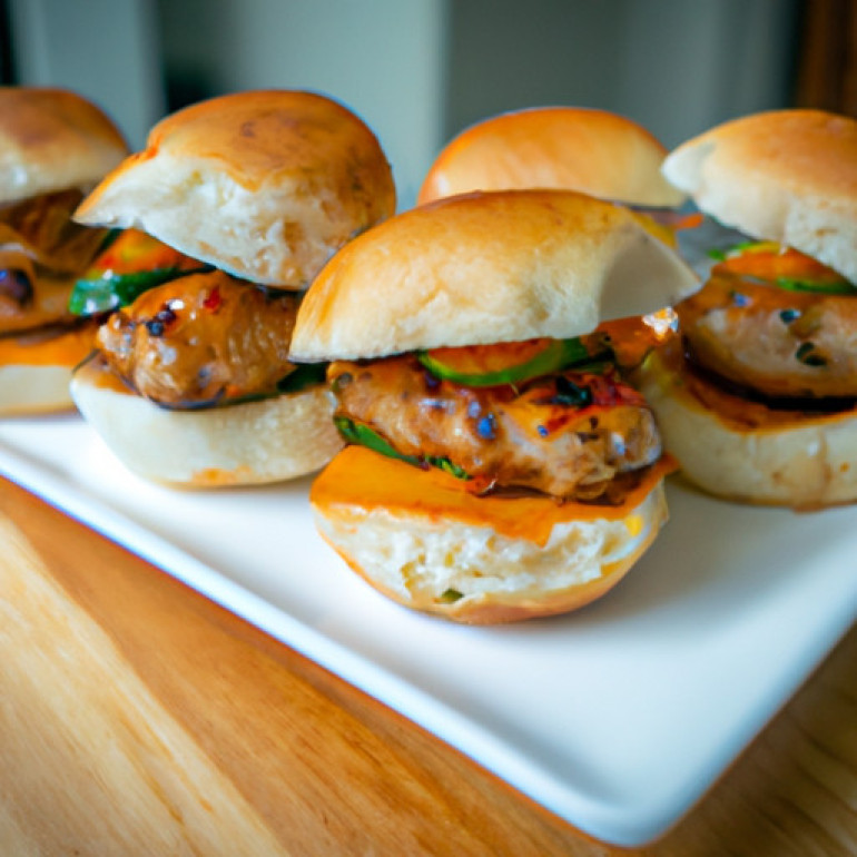 Savor the Smoky Turkey Sliders: A Flavorful Twist